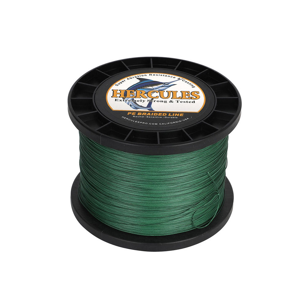 HERCULES 1000M 1094Yds Green 10lb-420lb PE Braid Fishing Line 12 Strands HERCULES