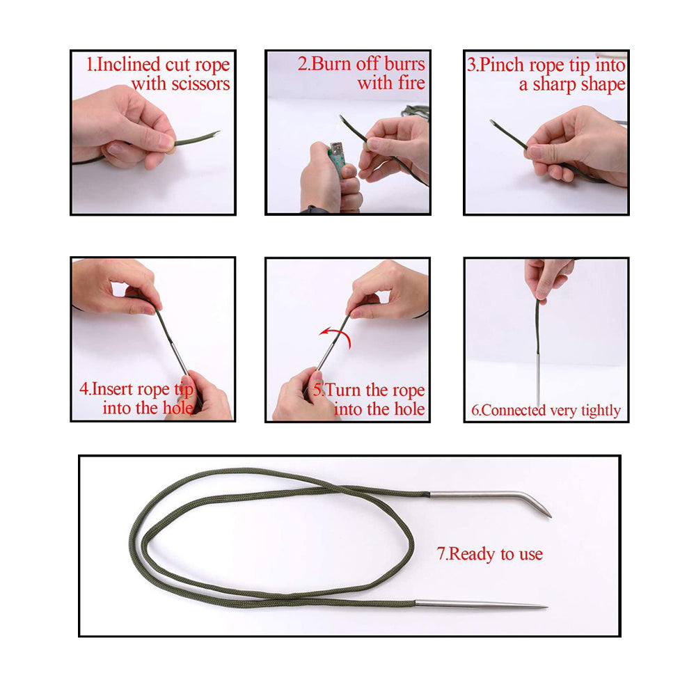 HERCULES Paracord Tools, Paracord FID Needle Set HERCULES