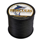 HERCULES 100M-2000M Black 10lb-300lb PE Braided Fishing Line 8 Strands HERCULES
