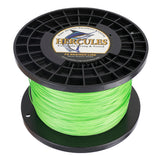 HERCULES 100M-2000M Fluorescent Green 10lb-300lb PE Braided Fishing Line 8 Strands HERCULES