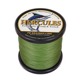 HERCULES 100M-2000M Army Green 10lb-300lb PE Braided Fishing Line 8 Strands HERCULES