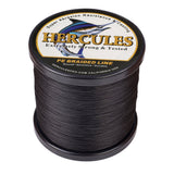 HERCULES 100M-2000M Black 10lb-300lb PE Braided Fishing Line 8 Strands HERCULES