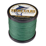 HERCULES 100M-2000M Green 10lb-300lb PE Braided Fishing Line 8 Strands HERCULES