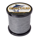 HERCULES 100M-2000M Grey 6lb-100lb PE Braided Fishing Line 4 Strands HERCULES