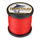 HERCULES 100M-2000M Red 10lb-300lb PE Braided Fishing Line 8 Strands HERCULES