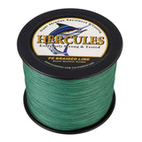 HERCULES 100M-2000M Green 10lb-300lb PE Braided Fishing Line 8 Strands HERCULES