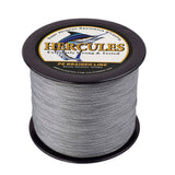 HERCULES 100M-2000M Grey 6lb-100lb PE Braided Fishing Line 4 Strands HERCULES