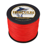 HERCULES 100M-2000M Red 10lb-300lb PE Braided Fishing Line 8 Strands HERCULES