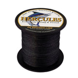 HERCULES 100M-2000M Black 10lb-300lb PE Braided Fishing Line 8 Strands HERCULES