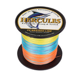 HERCULES 100M-2000M Multicolor 10lb-300lb PE Braided Fishing Line 8 Strands HERCULES