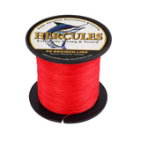 HERCULES 100M-2000M Red 10lb-300lb PE Braided Fishing Line 8 Strands HERCULES