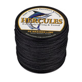 HERCULES 100M-2000M Black 10lb-300lb PE Braided Fishing Line 8 Strands HERCULES