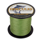 HERCULES 100M-2000M Army Green 6lb-100lb PE Braided Fishing Line 4 Strands HERCULES