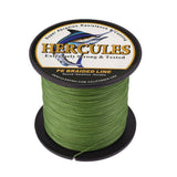 HERCULES 100M-2000M Army Green 10lb-300lb PE Braided Fishing Line 8 Strands HERCULES