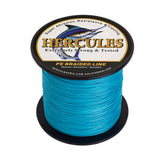 HERCULES 100M-2000M Blue 10lb-300lb PE Braided Fishing Line 8 Strands HERCULES