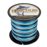 HERCULES 100M-2000M Camo Blue 10lb-300lb PE Braided Fishing Line 8 Strands HERCULES