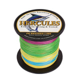 HERCULES 100M-2000M Multicolor 10lb-300lb PE Braided Fishing Line 8 Strands HERCULES