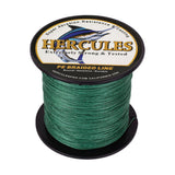 HERCULES 100M-2000M Green 10lb-300lb PE Braided Fishing Line 8 Strands HERCULES
