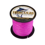 HERCULES 100M-2000M Pink 10lb-300lb PE Braided Fishing Line 8 Strands HERCULES
