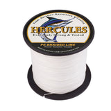 HERCULES 100M-2000M White 10lb-300lb PE Braided Fishing Line 8 Strands HERCULES