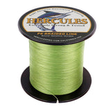 HERCULES 100M-2000M Army Green 6lb-100lb PE Braided Fishing Line 4 Strands HERCULES
