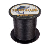 HERCULES 100M-2000M Black 6lb-100lb PE Braided Fishing Line 4 Strands HERCULES