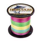 HERCULES 100M-2000M Multicolor 6lb-100lb PE Braided Fishing Line 4 Strands HERCULES
