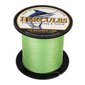 HERCULES 100M-2000M Fluorescent Green 6lb-100lb PE Braided Fishing Line 4 Strands HERCULES
