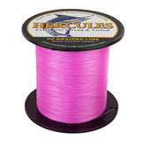 HERCULES 100M-2000M Pink 6lb-100lb PE Braided Fishing Line 4 Strands HERCULES