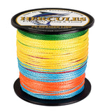 HERCULES 100M-2000M Multicolor 6lb-100lb PE Braided Fishing Line 4 Strands HERCULES
