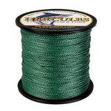 HERCULES 100M-2000M Green 6lb-100lb PE Braided Fishing Line 4 Strands HERCULES