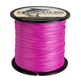 HERCULES 100M-2000M Pink 6lb-100lb PE Braided Fishing Line 4 Strands HERCULES
