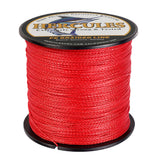 HERCULES 100M-2000M Red 6lb-100lb PE Braided Fishing Line 4 Strands HERCULES