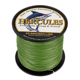HERCULES 100M-2000M Army Green 10lb-300lb PE Braided Fishing Line 8 Strands HERCULES