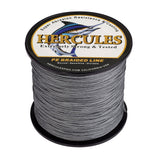 HERCULES 100M-2000M Grey 10lb-300lb PE Braided Fishing Line 8 Strands HERCULES