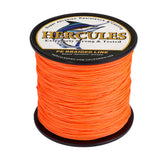 HERCULES 100M-2000M Orange 10lb-300lb PE Braided Fishing Line 8 Strands HERCULES