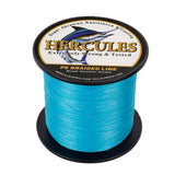 HERCULES 100M-2000M Blue 10lb-300lb PE Braided Fishing Line 8 Strands HERCULES