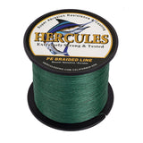HERCULES 100M-2000M Green 10lb-300lb PE Braided Fishing Line 8 Strands HERCULES