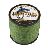 HERCULES 100M-2000M Army Green 10lb-300lb PE Braided Fishing Line 8 Strands HERCULES