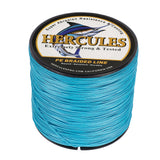 HERCULES 100M-2000M Blue 10lb-300lb PE Braided Fishing Line 8 Strands HERCULES