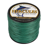 HERCULES 100M-2000M Green 10lb-300lb PE Braided Fishing Line 8 Strands HERCULES