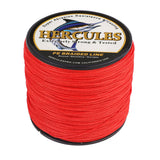 HERCULES 100M-2000M Red 10lb-300lb PE Braided Fishing Line 8 Strands HERCULES