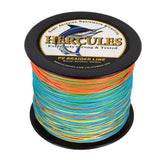 HERCULES 100M-2000M Multicolor 10lb-300lb PE Braided Fishing Line 8 Strands HERCULES