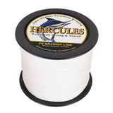HERCULES 100M-2000M White 10lb-300lb PE Braided Fishing Line 8 Strands HERCULES