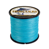 HERCULES 100M-2000M Blue 6lb-100lb PE Braided Fishing Line 4 Strands HERCULES