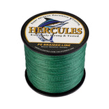 HERCULES 100M-2000M Green 6lb-100lb PE Braided Fishing Line 4 Strands HERCULES