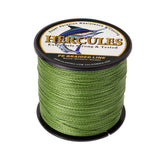 HERCULES 100M-2000M Army Green 6lb-100lb PE Braided Fishing Line 4 Strands HERCULES