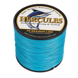 HERCULES 100M-2000M Blue 10lb-300lb PE Braided Fishing Line 8 Strands HERCULES
