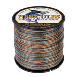 HERCULES 100M-2000M Camouflage 6lb-100lb PE Braided Fishing Line 4 Strands HERCULES