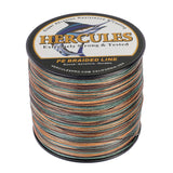 HERCULES 100M-2000M Camouflage 10lb-300lb PE Braided Fishing Line 8 Strands HERCULES